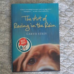 The Art of Racing in the Rain by Garth Stein - Blue Cover